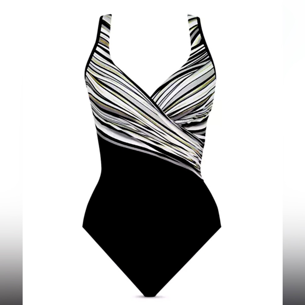 🆕 Miraclesuit One Piece - Shimmer Sands Wrap - Size 14